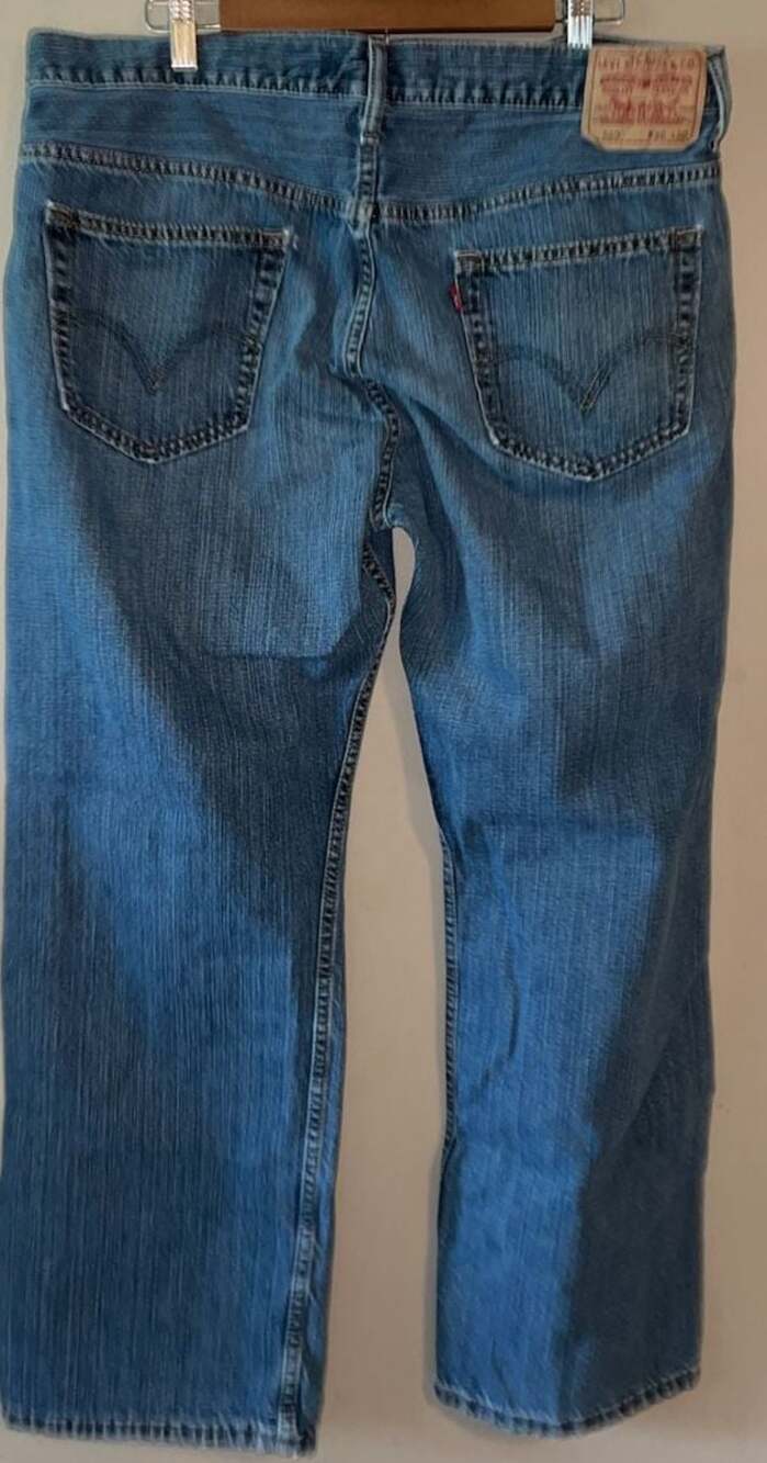 Levi's 569 Loose Straight Leg Jeans 36x30 - Picture 2 of 7